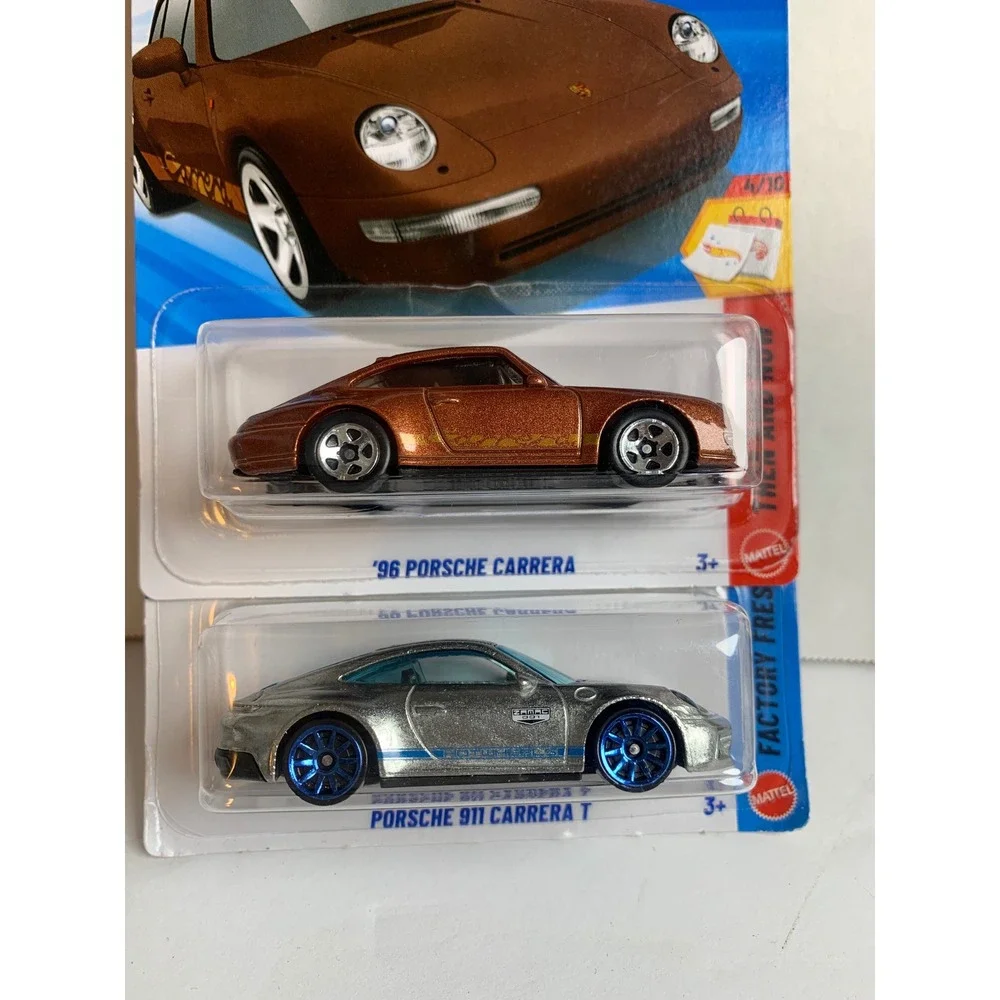 Hot Wheels Porsche 911 Set 96 Carrera‎ Carrera T Turbo Cabriolet Zamac 4 Lot